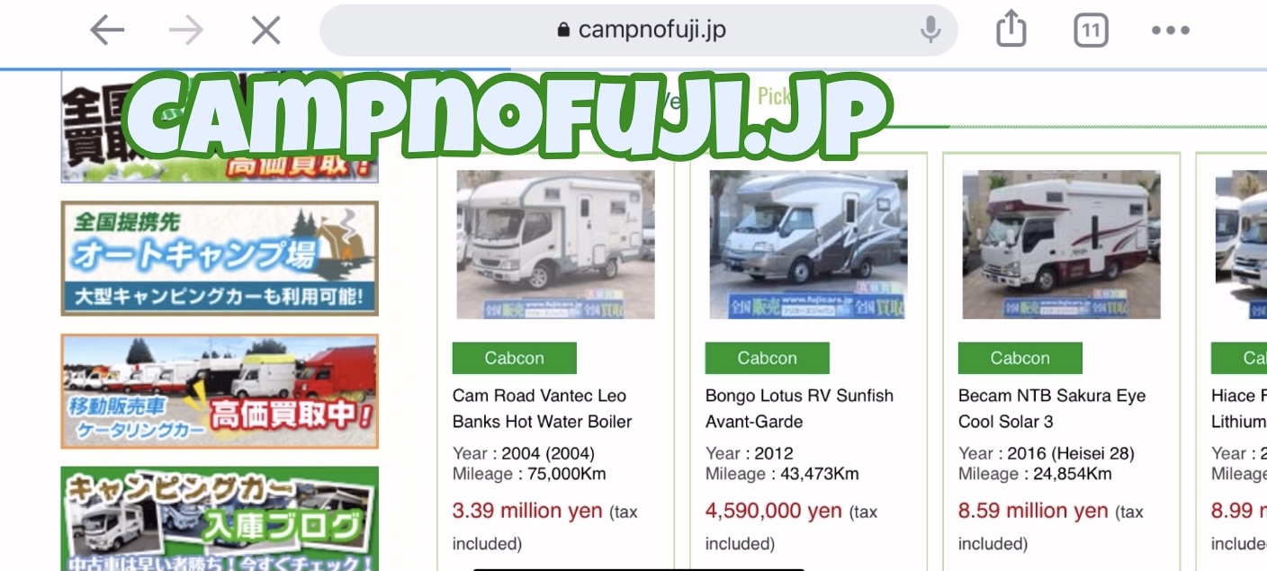 Cara import motorhome dan Campervan Japan Motorhome dan caravan malaysia